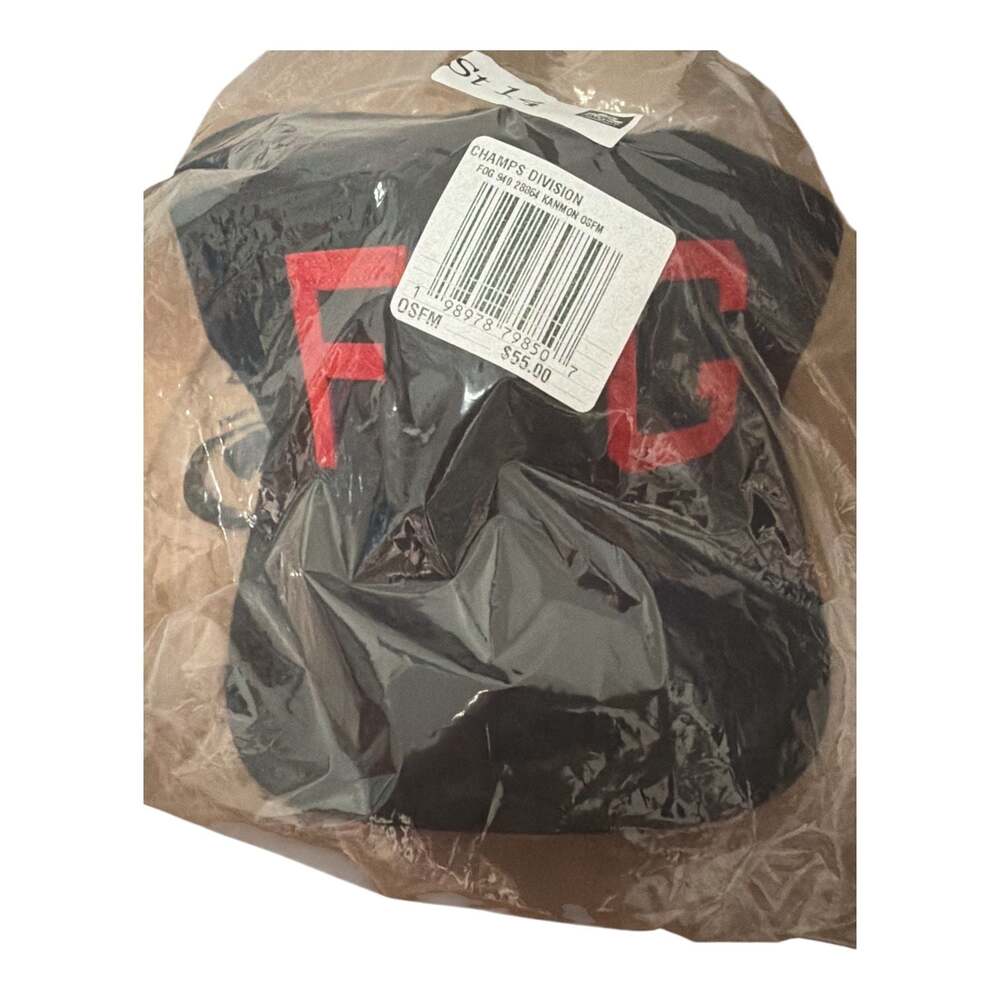 Fear of God Essentials New Era 9FORTY Adjustable Cap OSFM